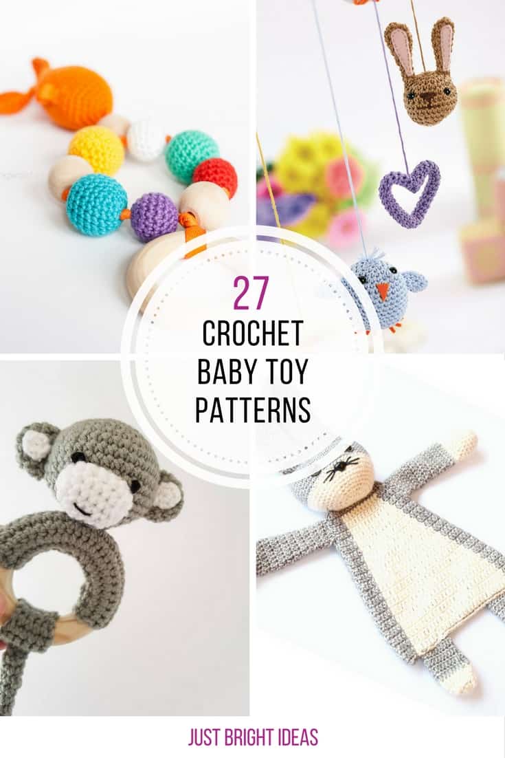 I am in LOVE with these crochet baby toy patterns - so many GORGEOUS ideas for the new baby!