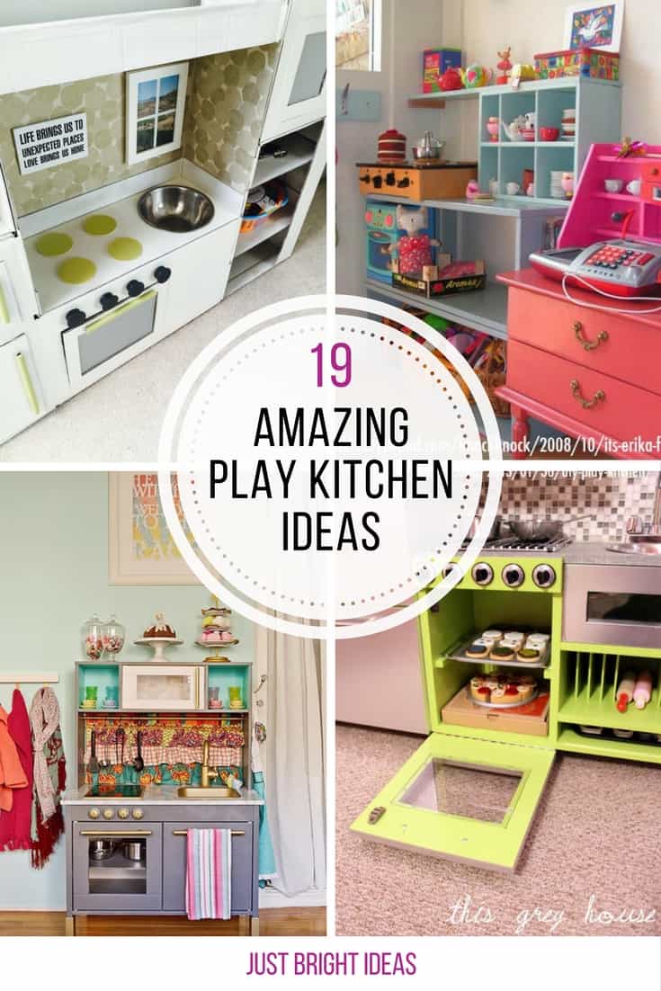 WOW these DIY play kitchens are amazing! Thanks for sharing!
