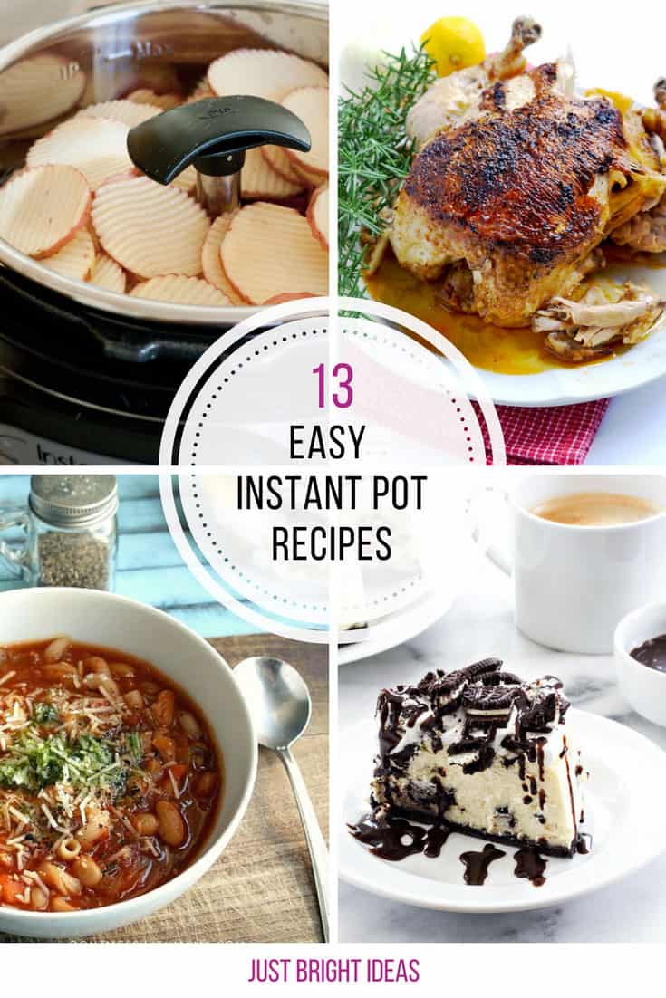 Loving these easy Instant Pot recipes - especially that cheesecake! Thanks for sharing!