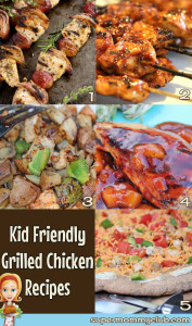 Kid Friendly Grilled Chicken Recipes - Pin it for later