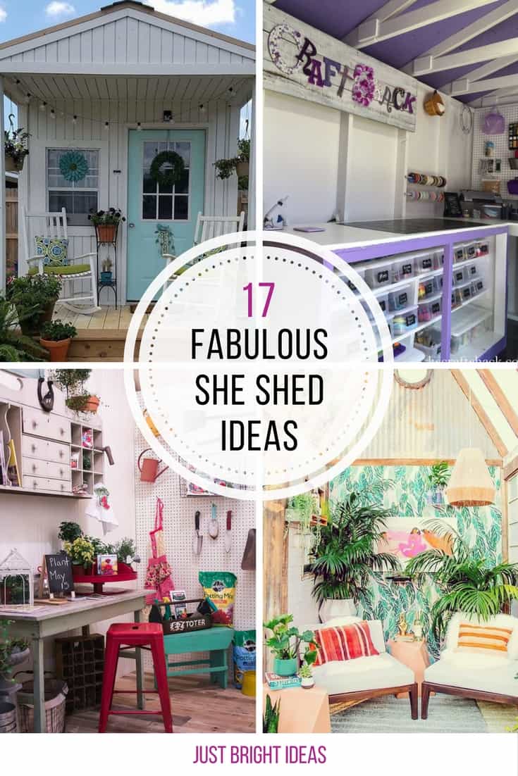 I need one of these in my garden! So many great she shed ideas here. Thanks for sharing!