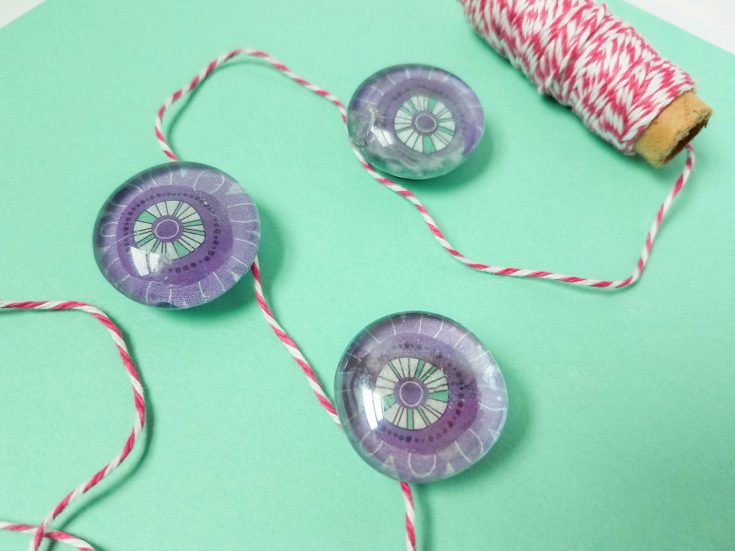 DIY Glass Gem Magnets
