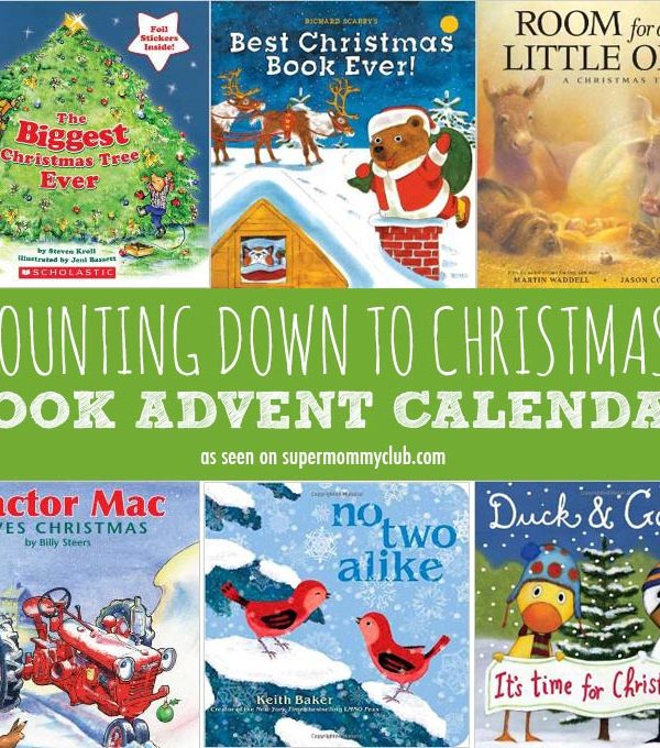 What a wonderful way to countdown to Christmas with a book advent calendar!