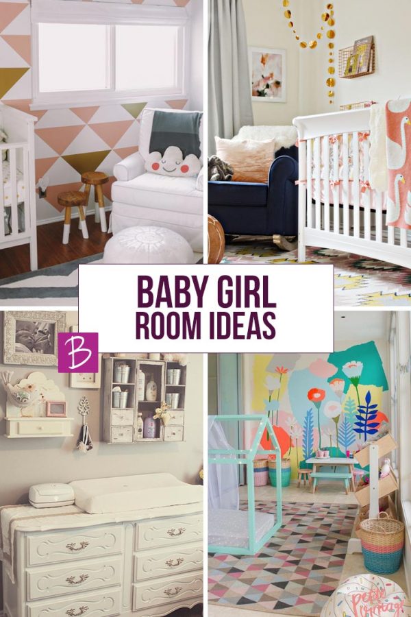 So many gorgeous baby girl room ideas!
