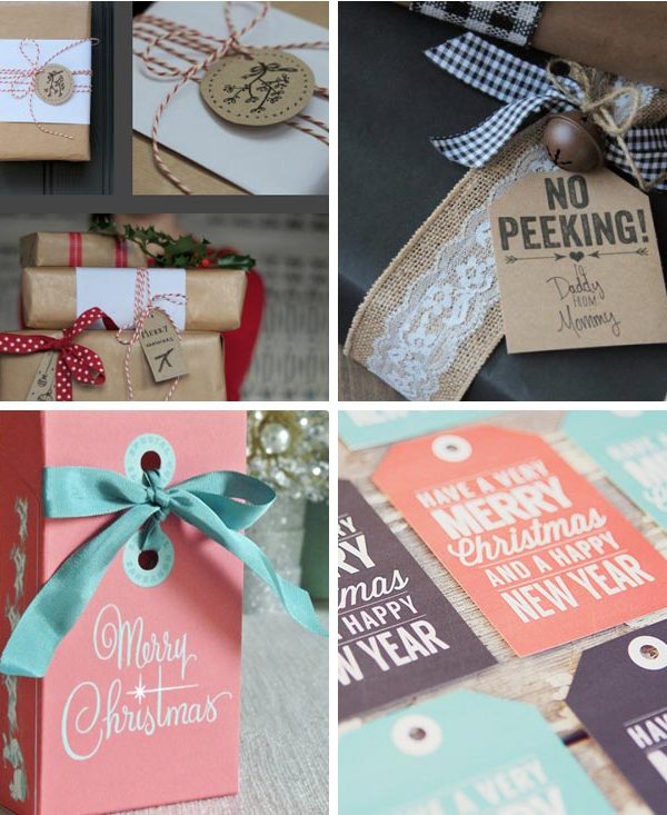 Loving these free Christmas printables - you can't buy gift tags this good in the store!