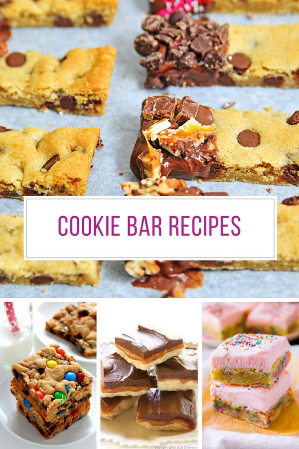 Loving these cookie bar recipes! Thanks for sharing!