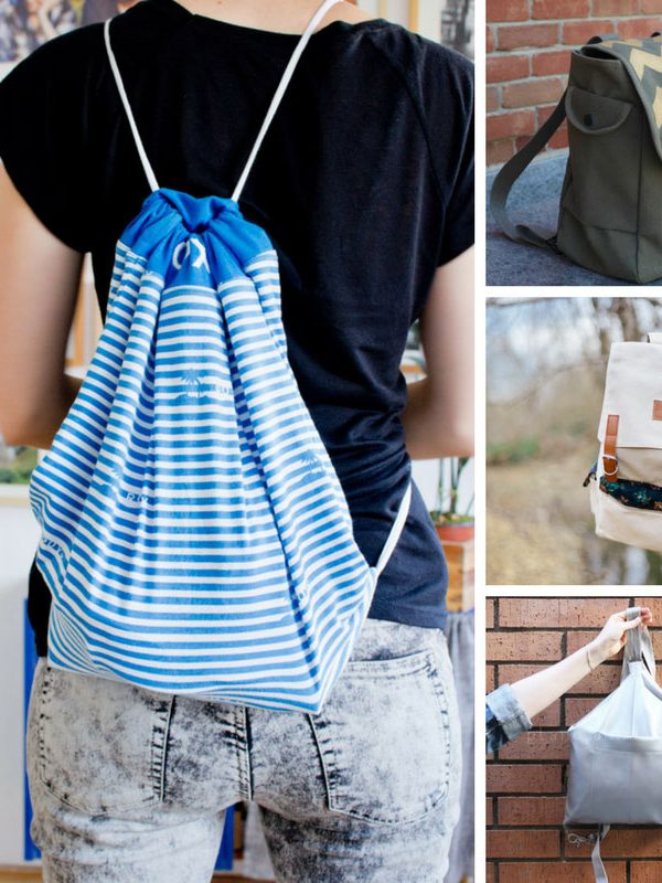Loving these DIY backpacks - especially the one made from an old shirt! Thanks for sharing!