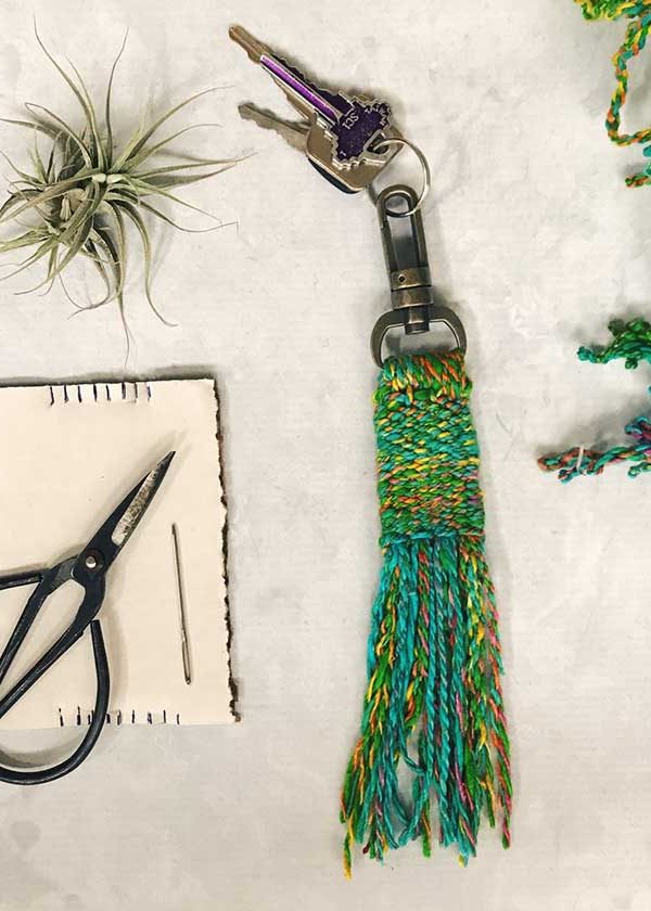 Never Lose Your Keys Again With this Beautiful DIY Tassel Keychain