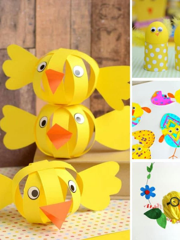 Easter Chicks Crafts for Kids