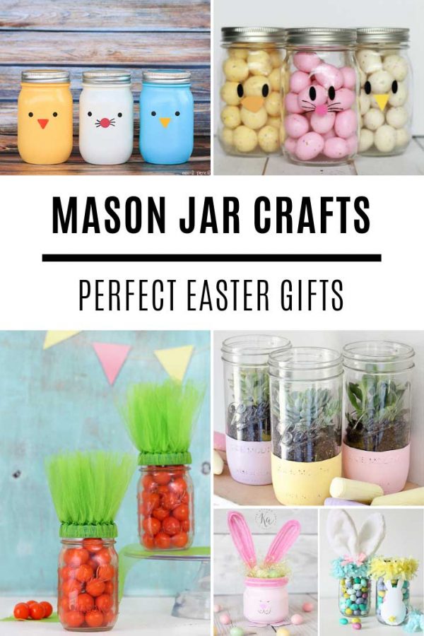 Loving these Easter mason jar ideas!