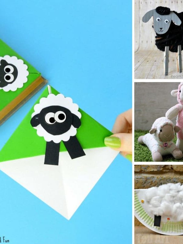 Easter Sheep Crafts for Kids