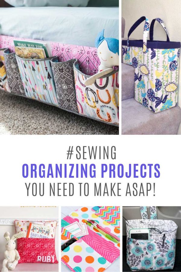 These easy sewing projects for the home are just what I need!