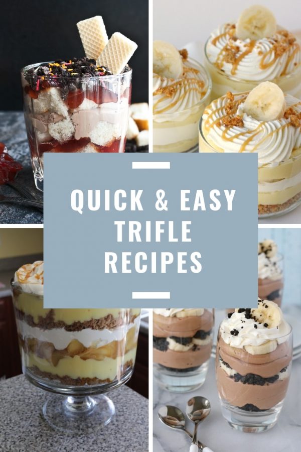 These easy trifle recipes are just what you need to feed a crowd at Christmas, Easter or your weekly potluck!