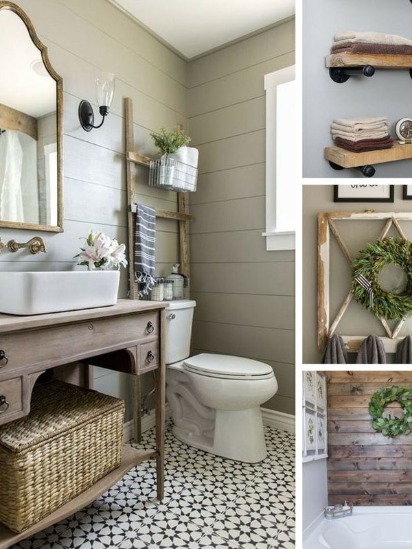 These DIY projects are the perfect way to give your bathroom a Fixer Upper style makeover on a budget