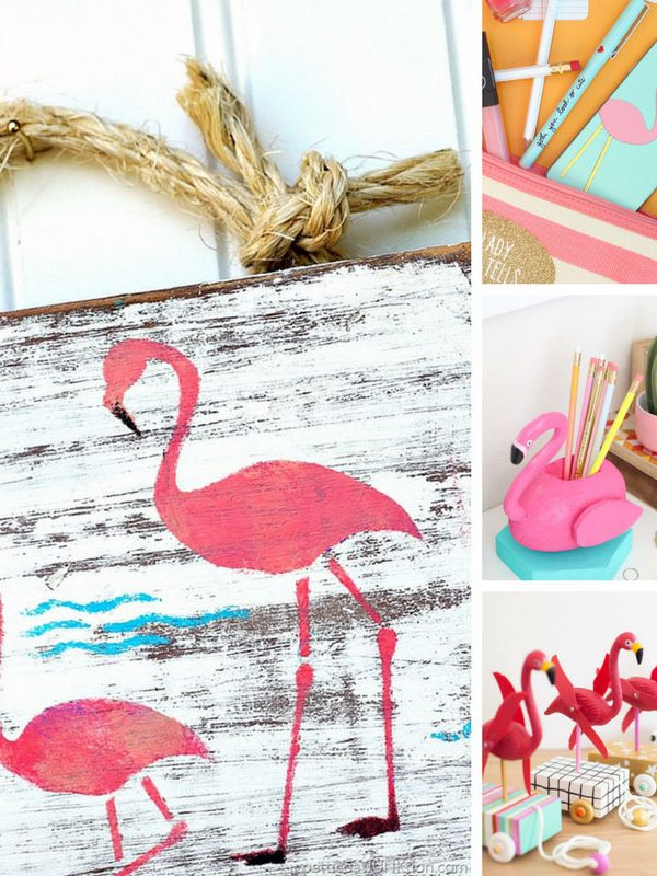 Loving these flamingo crafts - Thanks for sharing!