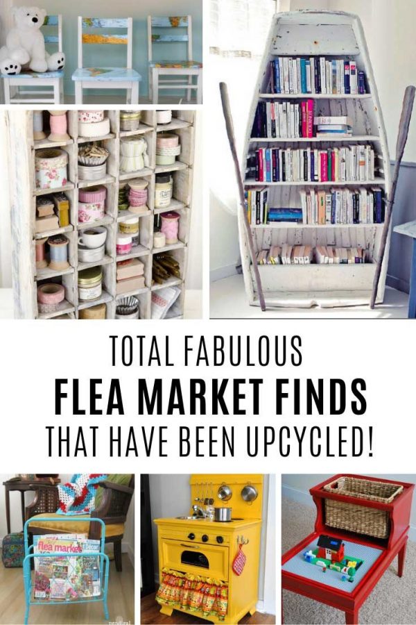 Wow these flea market ideas are totally creative!