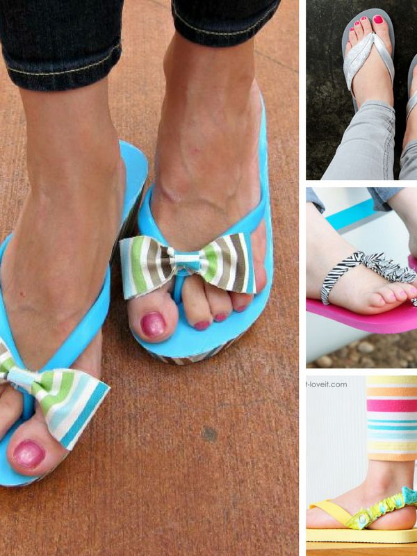 Loving these cute flip flop makeovers!