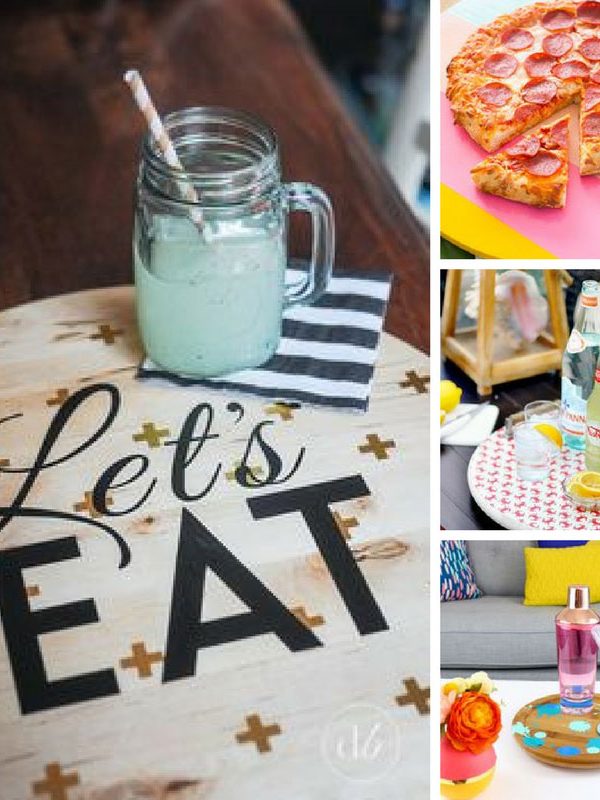 Can't wait to spin my party food on a DIY Lazy Susan!