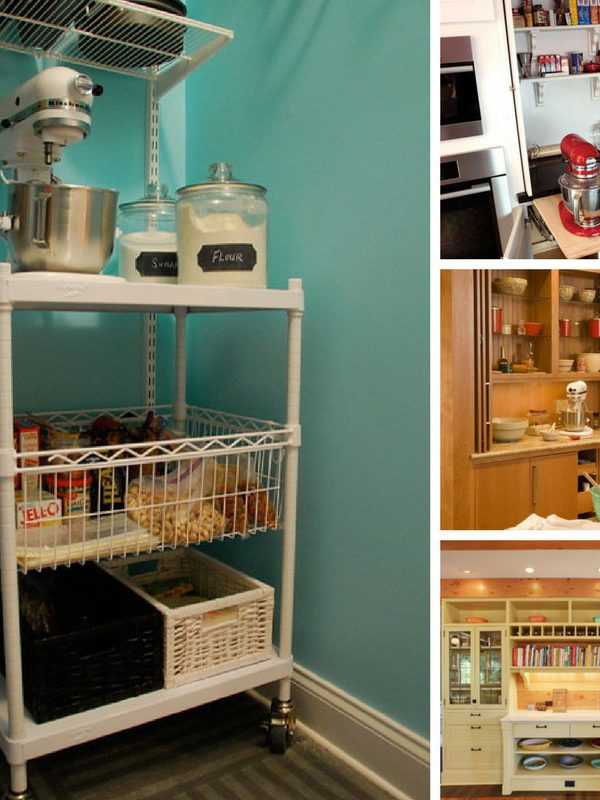 Drooling over these kitchen baking stations - I need one in my life!