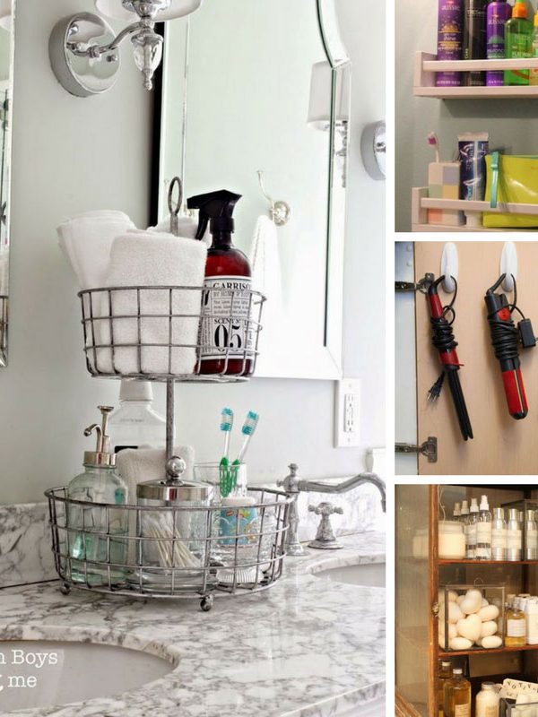 No more mess - find out how to organize your bathroom once and for all!