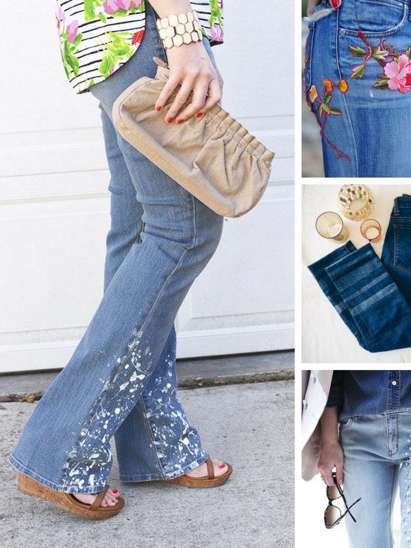 Loving these ideas for giving old jeans a makeover! Thanks for sharing!