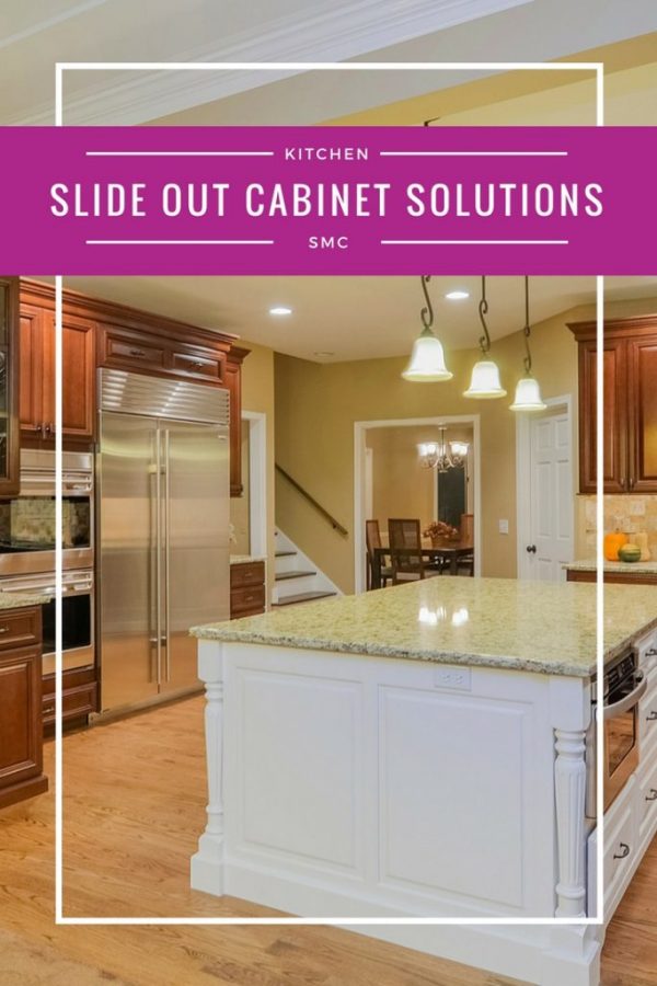 Finally I can reach everything in the back of my kitchen cabinets thanks to these pull out organizers!