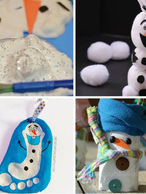 These snowman activities look so fun I can't wait for a snow day to spend crafting with the kids!