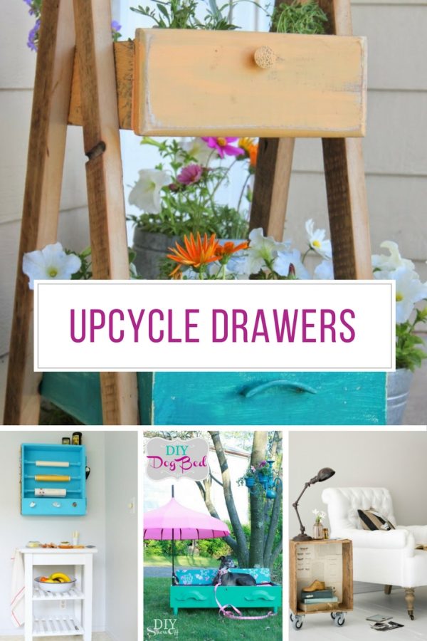 Loving these upcycled drawer projects! Thanks for sharing!