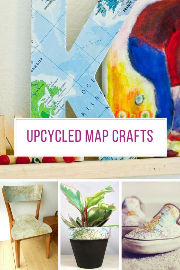 Loving these upcycled map crafts! Thanks for sharing!