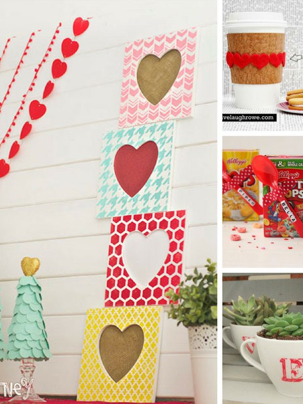 Valentine's Crafts for Grownups - Simple crafts to make gifts to show how much you care!